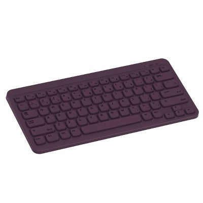 North Compact Square Key Wireless Keyboard - Plum Purple: Radio Frequency, Membrane Switch, 60% Size