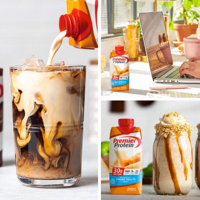 Premier Protein Nutritional Shake - Caramel - 11 fl oz/4pk