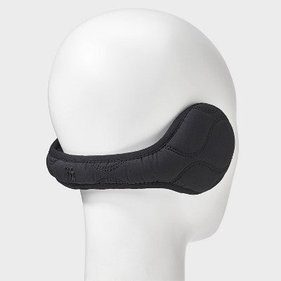 Quilted Behind the Head Earmuff- All In Motion Black One Size Fits Most