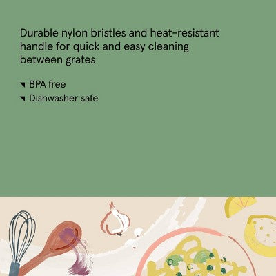 7" Grill Cleaning Brush - Figmint