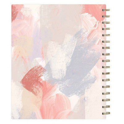 BlueSky 2025 Weekly/Monthly Planner 9.25"x7.87" Wirebound Saphne