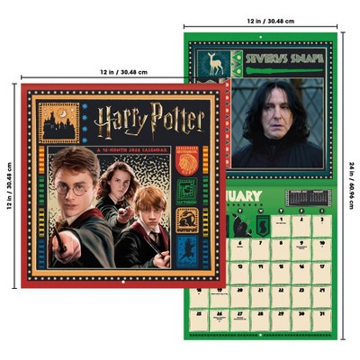 DateWorks 12"x12" 2026 Harry Potter Wall Calendar