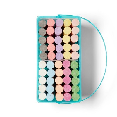 50ct Rainbow Sidewalk Chalk- Mondo Llama
