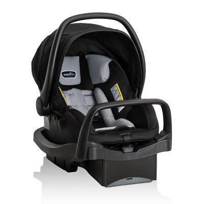 Evenflo Pivot Modular Travel System with LiteMax Infant Car Seat with Anti-Rebound Bar - Oxford Black (LOCAL PICKUP ONLY)