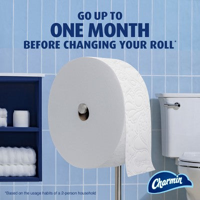Charmin Toilet Paper Ultra Soft Forever Roll Starter Kit - 2 Rolls - 1700 Sheet