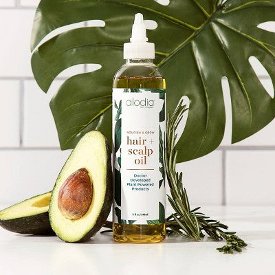 Alodia Nourish and Grow Healthy Hair and Scalp Oil - 8.5 fl oz