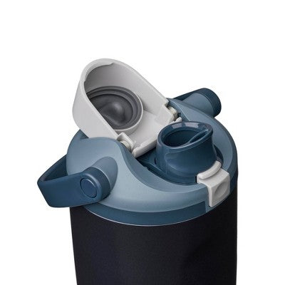 Owala 30fl oz Stainless Steel FreeSip Sway Water Bottle - Blue Steel