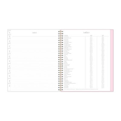 Rhi James for Blue Sky 24 Month Planner Wirebound 8"x10" Clear Multi Cover - Dot