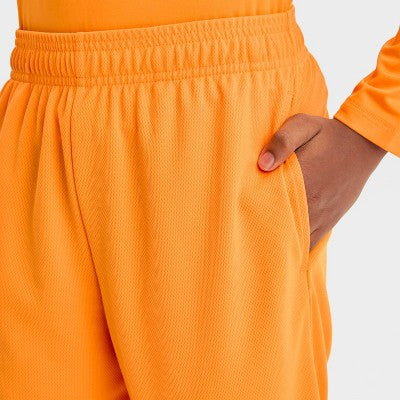 Boys' Mesh Shorts - All In Motion Reactive Orange XXL