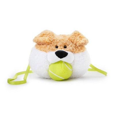 FAO Schwarz Cliqs Plush Dog Purse