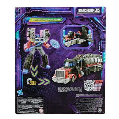 Transformers Generations Legacy Series Leader G2 Universe Laser Optimus Prime Action Figure