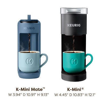 Keurig K-Mini Mate Single-Serve K-Cup Pod Coffee Maker Deep Blue Sea
