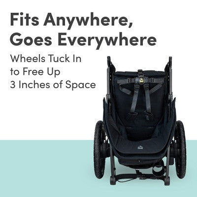 BOB Gear Wayfinder Jogging Stroller with Dual Suspension and Air-Filled Tyres - Nightfall (LOCAL PICKUP ONLY)