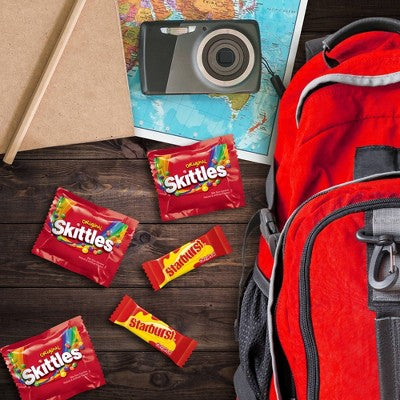 Skittles and Starburst Fun Size Mix Bite Size Candies - 31.9oz/65ct
