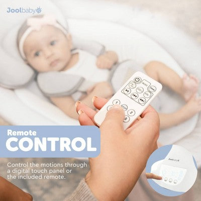 Jool Baby Nova Nature Baby Swing - Brown/White (LOCAL PICKUP ONLY)