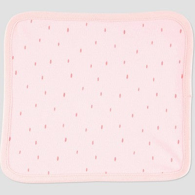 Carter's Just One You? Baby Strawberry Washcloth - Pink: Cotton Terry, 9x9, Food Pattern