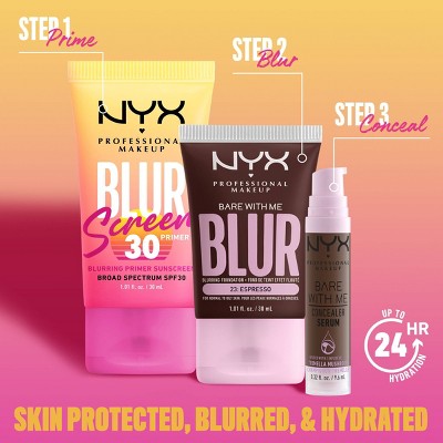 NYX Professional Makeup Blur Screen Primer - SPF 30 - 1.01 fl oz