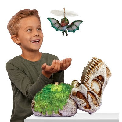 GrossMos Flying Dino Assortment Interactive - Green: ABS Dinosaur Figure by MGA
