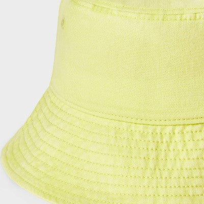 Kids' Washed Bucket Hat - Cat & Jack Lime Green