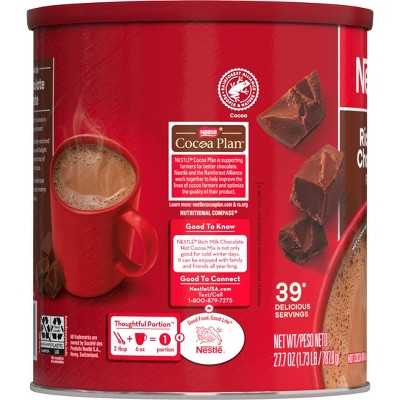 Nestle Rich Milk Chocolate Hot Cocoa Mix - 27.7oz