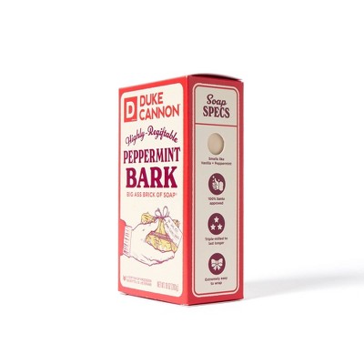 Duke Cannon Supply Co. Men's Big Ass Brick of Bar Soap - Peppermint Bark - 10oz