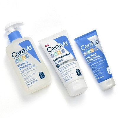 CeraVe Baby Eczema Cream - 5oz: Moisturizing, Hypoallergenic, Contains Hyaluronic Acid, Steroid-Free