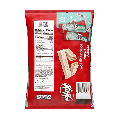 Kit Kat Peppermint Stick Snack Size Christmas Candy - 8.8oz