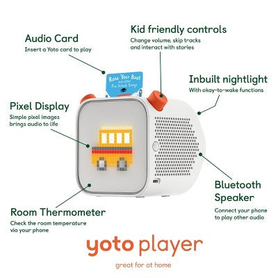 Yoto Starter Pack for Little Kids (6 Audio Card Pack)