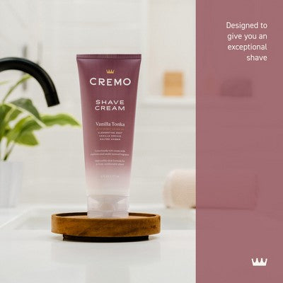 Cremo Shave Cream - Vanilla Tonka - 6 fl oz