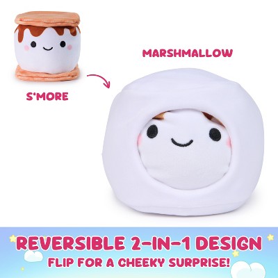 Cheeky Chonks 4.5" Toasty Buns Reversible Plush