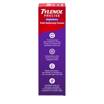 Tylenol Topical Analgesic Night-Time Pain Relieving Cream - 4oz