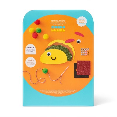 Summer Craft Food Characters Foam Garland Activity Kit - Mondo Llama