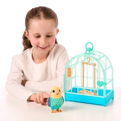 Little Live Pets Indie Real Bird and Cage