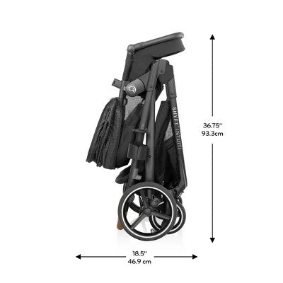Evenflo Shyft Intuiti Travel System Featuring Revolve180 LiteMax NXT - Black Shale (LOCAL PICKUP ONLY)
