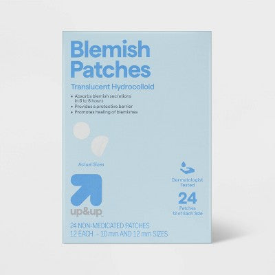 Translucent Hydrocolloid Patches - 24ct - up&up