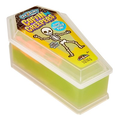 Cra-Z-Slimy Halloween Coffin Green Creepers