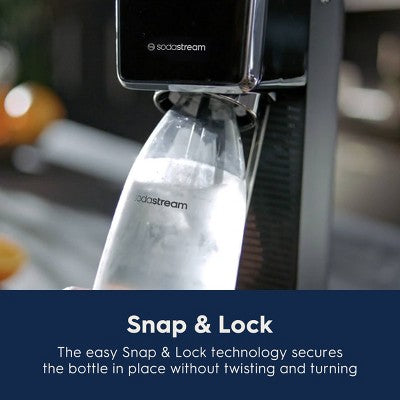 SodaStream Art Sparkling Water Maker with CO2 and Carbonating Bottle White: Best Seltzer Maker, 60L Capacity, Matte Finish