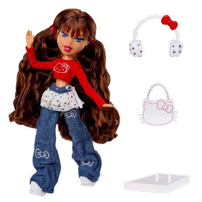 Bratz x Hello Kitty Yasmin Sanrio Fashion Doll with Accessories