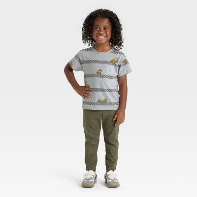 Toddler Boys' Short Sleeve Relaxed T-Shirt - Cat & Jack Gray 18M