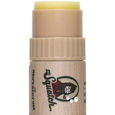 DR. SQUATCH Men's Natural Lip Balm - Vanilla Bourbon - 0.25oz