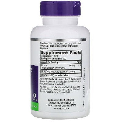 Natrol Dhea 25 mg 300 Tabs