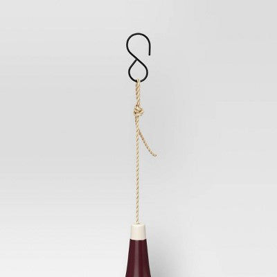Ceramic Matte Tray Bird Feeder 6.69" Purple - Threshold