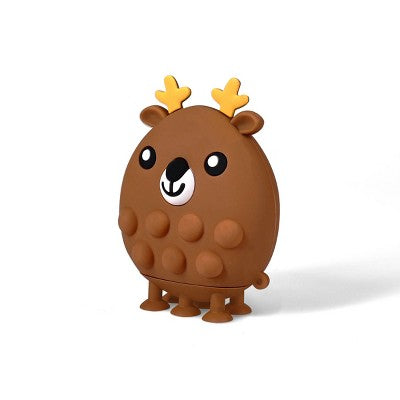 Light Up Bubble Pop Squish Deer - Bullseye's Playground