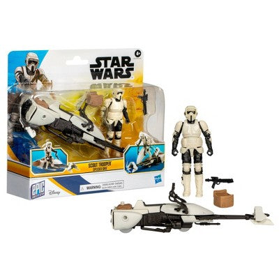 Star Wars Epic World of Action Scout Trooper & Speeder Bike