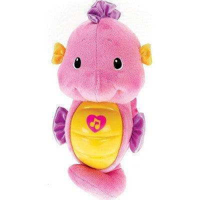Fisher-Price Soothe N' Glow Crib Toy - Seahorse Pink