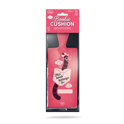 Bookie Cushion: Fred & Friends Pink Rubber Bookmark, Reading Accessories, Office Supplies, Filing Organizer, Book Gifts