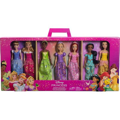 Disney Princess Fashion Doll 7pk with Accessories, Story Sparkle Princess, Inspired by Movies (LOCAL PICKUP ONLY)