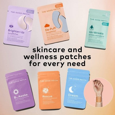 The Good Patch Brighten Up Hydrogel Undereye Patches