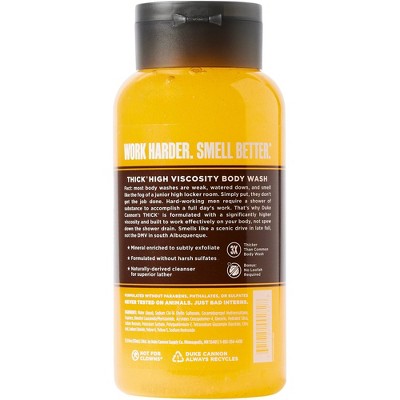 Duke Cannon Sawtooth THICK Body Wash - Alpine Air & Cedarwood Body Wash for Men - 17.5 fl. oz