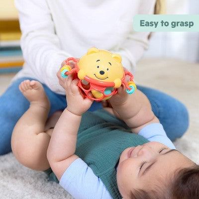 Disney Baby by Bright Starts Winnie the Pooh Jingle and Shake Rattle Toy